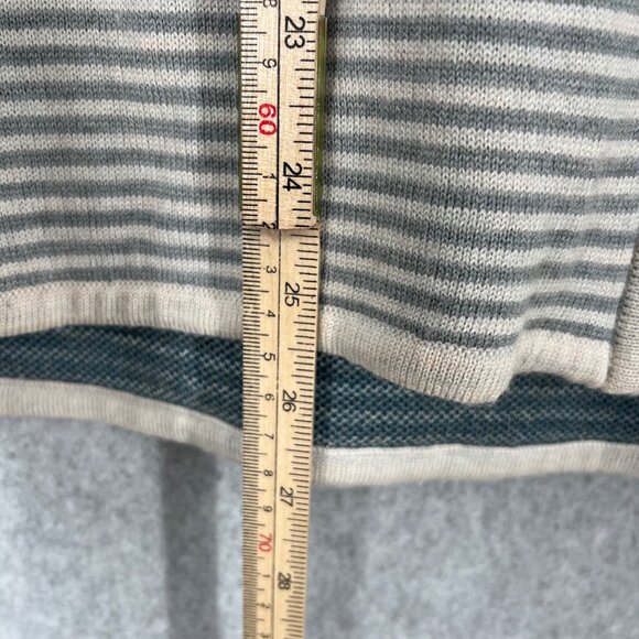 Smartwool Women's Cardigan - Cream and Teal - Picture 12 of 14